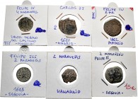 Spanish Coins. Lot of 17 Hapsburg coppers, different values, kings and mints. TO EXAMINE. Choice F/Choice VF. Est...250,00. 


SPANISH DESCRIPTION:...