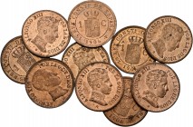 Spanish Coins. Lot of 10 coins of 1 cent 1906 SLV. TO EXAMINE. Almost UNC. Est...100,00. 


SPANISH DESCRIPTION: Moneda Española. Lote de 10 moneda...
