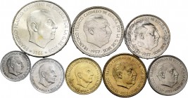 Spanish Coins. Spanish State (1936-1975). Complete series. 1970. Madrid. (Cal-142). UNC. Est...200,00. 


SPANISH DESCRIPTION: Moneda Española. Ser...