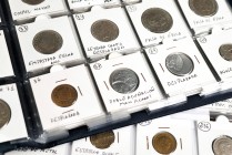 Spanish Coins. Collection of 280 errors and variants of Spanish State and Juan Carlos I, some rare as the World Cup error. Includes 2 catalogues. TO E...