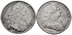 World Coins. Lot of 2 German coins of 1 thaler, 1767 and 1782, both from Munich. TO EXAMINE. VF. Est...100,00. 


SPANISH DESCRIPTION: World Coins....