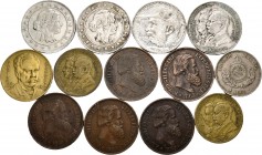 World Coins. Lot of 13 pieces from Brazil, 5 silver and 8 copper. TO EXAMINE. Almost VF/XF. Est...150,00. 


SPANISH DESCRIPTION: World Coins. Lote...