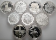 World Coins. Lot of 9 Guatemalan coins, 1 quetzal commemorative, 1992, 1994, 1997, 2000, 2002 (2), 2005, 2007 and 2012. TO EXAMINE. PR. Est...250,00. ...