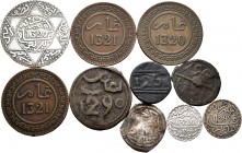 World Coins. Lote de 10 piezas de Marruecos, 6 de cobre y 4 de plata. A EXAMINAR. Choice F/Choice VF. Est...70,00. 


SPANISH DESCRIPTION: World Co...