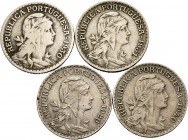 World Coins. Lot of 4 coins of Portugal. 1 Escudo 1929, 1930, 1931 and 1940. Cu-Ni. TO EXAMINE. Choice F/VF. Est...40,00. 


SPANISH DESCRIPTION: W...