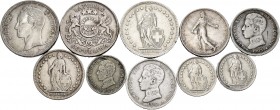 World Coins. Lot of 10 world silver coins. TO EXAMINE. Est...50,00. 


SPANISH DESCRIPTION: World Coins. Lote de 10 monedas de plata mundiales. A E...