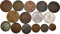 World Coins. Lot of 15 coins from different countries, 3 silver and 11 copper. TO EXAMINE. VF/XF. Est...120,00. 


SPANISH DESCRIPTION: World Coins...