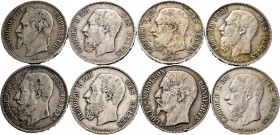 World Coins. Lot of 16 world silver coins, Iran (1), Belgium (6), France (9). TO EXAMINE. Choice F/VF. Est...200,00. 


SPANISH DESCRIPTION: World ...