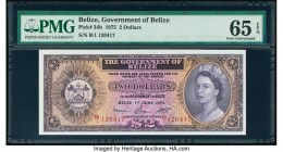 Belize Government of Belize 2 Dollars 1.6.1975 Pick 34b PMG Gem Uncirculated 65 EPQ. 

HID09801242017

© 2020 Heritage Auctions | All Rights Reserved