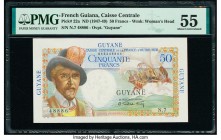 French Guiana Caisse Centrale de la France Libre 50 Francs ND (1947-49) Pick 22a PMG About Uncirculated 55. 

HID09801242017

© 2020 Heritage Auctions...