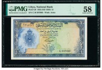 Libya National Bank of Libya 1 Pound 1955 (ND 1959) Pick 20 PMG Choice About Unc 58. 

HID09801242017

© 2020 Heritage Auctions | All Rights Reserved