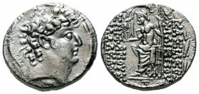 Tetradrachm
Seleukid Kingdom. Philip I Philadelphos. 95/4-76/5
25 mm, 15,30 g