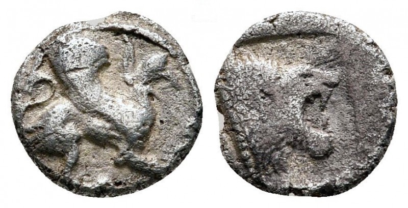 Obol AR
Assos, c. 405-360 BC
8 mm, 0,68 g
