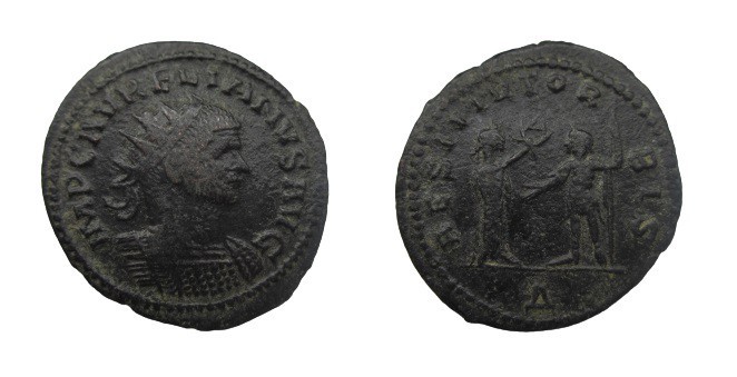 Antoninian Æ
Aurelian (270-275), Rome
3 g