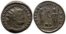 Radiatus Æ
Maximianus Herculius (286-305), Heraclea
21 mm, 2,81 g