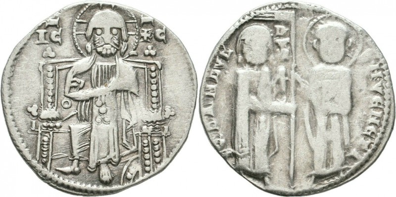 Grosso AR
Venice, Giovanni Dandolo (1280-1289), IO DANDVL' DVX S M VENETI, Doge...