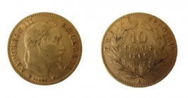 10 Francs AV
Napoleon III, 1867
3,22 g