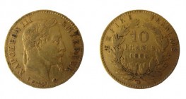 10 Francs AV
Napoleon III, 1868
3,22 g