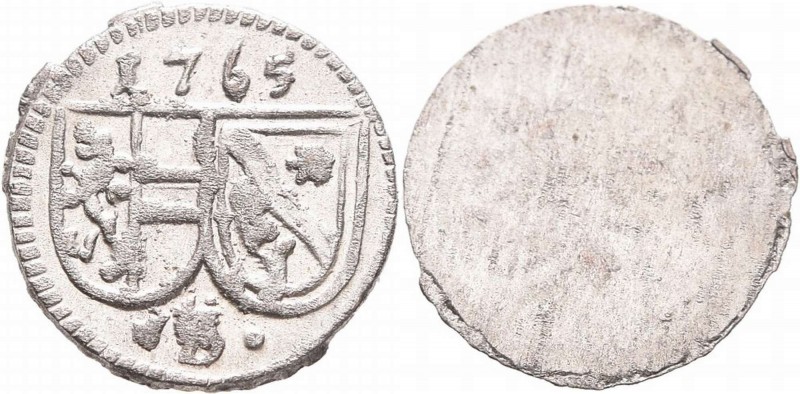 1 Pfennig AR
Salzburg, Sigismund Christoph Graf von Schrattenbach (1753-1771), ...
