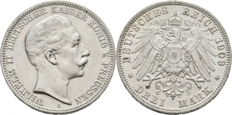 3 Mark AR
Wilhelm II, 1909
34 mm, 16,70 g