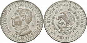 1 Peso AR
Mexico City, Benito Pablo Juarez Garcia (1806-1872), Silver 100
34 mm, 16 g
KM# 458