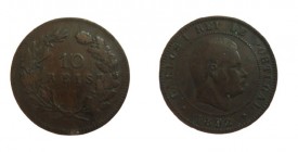 10 Reis
Portugal, Carlos I, 1892
25 mm, 5,76 g