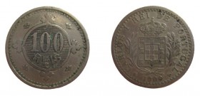 100 Reis
Portugal, Carlos I, 1900
21 mm, 3,98 g