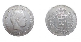 500 Reis AR
Portugal, Carlos I, 1891
30 mm, 12,43 g