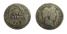 One Dime AR
USA 1905
18 mm, 2,30 g