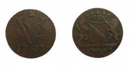 Duit
Utrecht, 1793
22 mm, 3,23 g