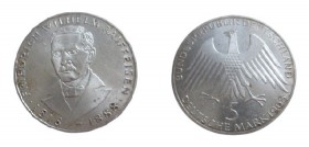 5 Mark AR
Germany 1968, Friedrich Wilhelm Raiffeisen
30 mm, 11,20 g