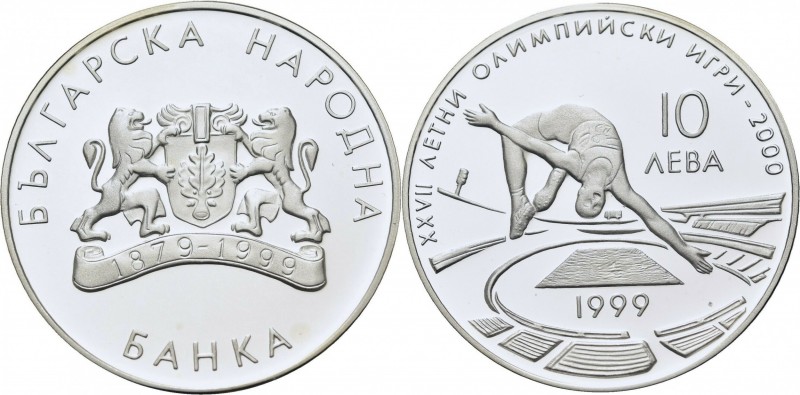 10 Leva AR
Bulgaria, Olympic Games, Sydney, 1999
35 mm, 20 g