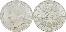25 Schilling AR
Austria, Technische Hochschule, 1965
12g