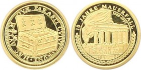 Medal AV
Germany, 10 Jahre Mauerfall, Trabi, Gold 585/1000
11 mm, 0,5 g