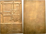 Medal
Woman using texile machinery to left, legend below
53 x 81 mm, 117 g
