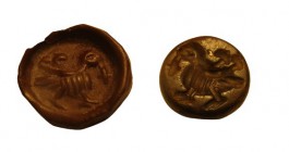 Sassanid seal from hematite, bird, 5th-6th century AD, 16 x 11 mm