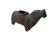 Lama shaped vessel, Chorrera, c. 300 AD