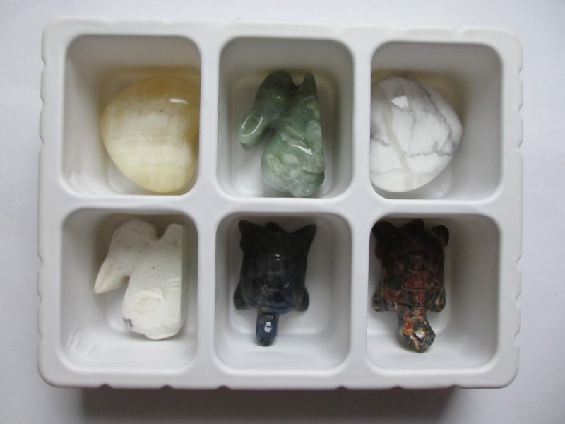 Semi-Precious stones, animals