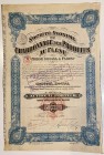 Belgium Flenu Flenu Coal Mining Company Share 1922 
S.A. du Charbonnage des Produits au Flenu, Action au Porteur, Flenu, 15.03.1922