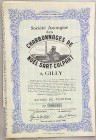Belgium Charleroi Share 1944 "Charbonnages de Noel-Sart-Culpart"
# 002199; Gilly; VF