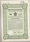 Germany East Prussia, Königsberg Loan Obligation 50 Reichsmark 1927 Ablösungsanleihe
# C 13151; Ostpreußen; AUNC