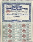 French Indo-China Haiphong Share 100 Piastres 1949 "Transports Maritimes & Fluviaux de L'Indochine"
# 85393; Capital: 9000000 Piastres in 90000 Actio...