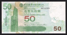 Hong Kong 50 Dollars 2005 
P# 336b; UNC