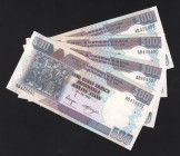 Burundi 4 x 500 Francs 1997 
P# 38; UNC