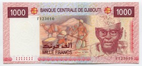 Djibouti 1000 Francs 2005 
P# 42; № F123010; UNC