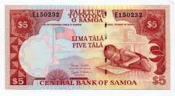 Samoa 5 Tala 2002 (ND)
P# 33b