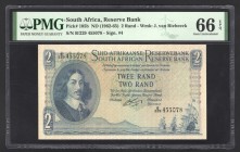 South Africa 2 Rand 1962 - 1965 PMG 66 EPQ
P# 105b; UNC