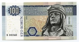 Czechoslovakia 100 Korun 2018 Specimen "M.R. Štefánik"
Fantasy Banknote; Limited Edition; Made by Matej Gábriš; BUNC