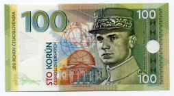 Czech Republic 100 Korun 2018 Specimen "M.R. Štefánik"
Fantasy Banknote; Limited Edition; Made by Matej Gábriš; BUNC