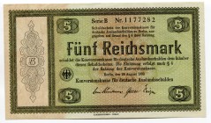Germany - Third Reich 5 Reichsmark 1933 
P# 199; Grabowski DEU-224a; # B 1177282; AUNC